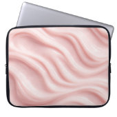 Pink Cream Abstract Pattern Laptopschutzhülle (Vorderseite)