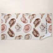 Pink Cream Cowgirl Hats Strandtuch (Vorderseite)