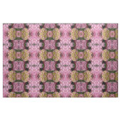 Pink Cream Hydrangeas gelb rosa grüne Blüte Stoff (Fat Quarter (45,7 x 55,9 cm))