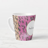 Pink Cream Leopard Milchtasse (Linke Ecke)