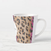 Pink Cream Leopard Milchtasse (Rechts)