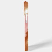 Pink Cream Tan Southwest Cowgirl Cowhide Case-Mate iPhone Hülle (Rückseite / Links)