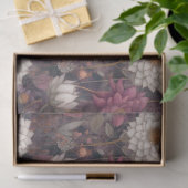 Pink & Cream Vintage Flower Garden Decoupage Seidenpapier (Geschenk)