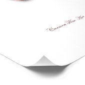 "Pink Creation", Glossy Poster (Ecke)