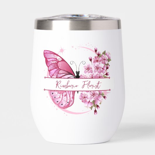 Pink Creative Niedlich Florist Merchandise (Vorderseite)