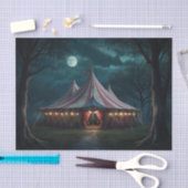 Pink Creepy Karneval Dekoupage Paper Seidenpapier (Handwerk)