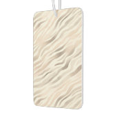 Pink Creme Beige Zebra Tierdruck Autolufterfrischer (Links)