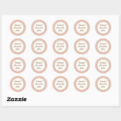 Pink Creme Custom Stickers (Blatt)