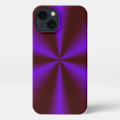 Pink Crimson Lila Rainbow iPhone Hülle (Rückseite)