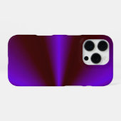 Pink Crimson Lila Rainbow iPhone Hülle (Rückseite (Horizontal))