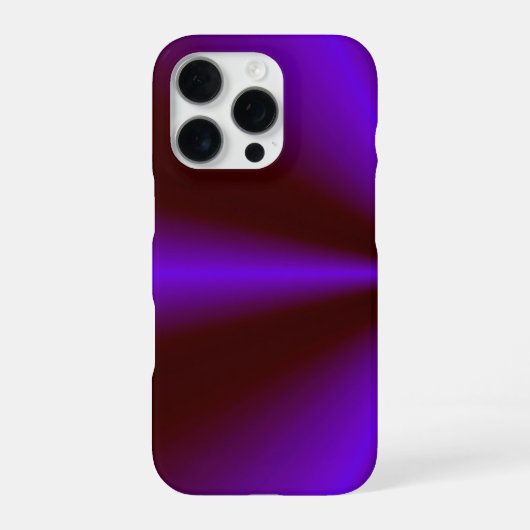 Pink Crimson Lila Rainbow iPhone Hülle (Rückseite)