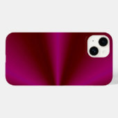 Pink Crimson Red Rainbow Case-Mate iPhone Hülle (Rückseite (Horizontal))
