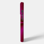 Pink Crimson Red Rainbow Case-Mate iPhone Hülle (Rückseite / Links)