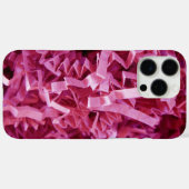 Pink Crinkled zerkleinertes Papierfoto Case-Mate iPhone Hülle (Rückseite (Horizontal))