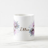 Pink Crocus Blume Kaffeetasse (Mittel)