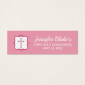 Pink Cross Heilige Kommune Gefallen Tag (Vorderseite)