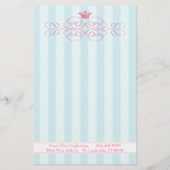 Pink Crown Sweet Shop Flyer (Hinten)