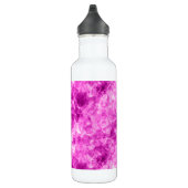 Pink Crumpled Textur Edelstahlflasche (Rechts)