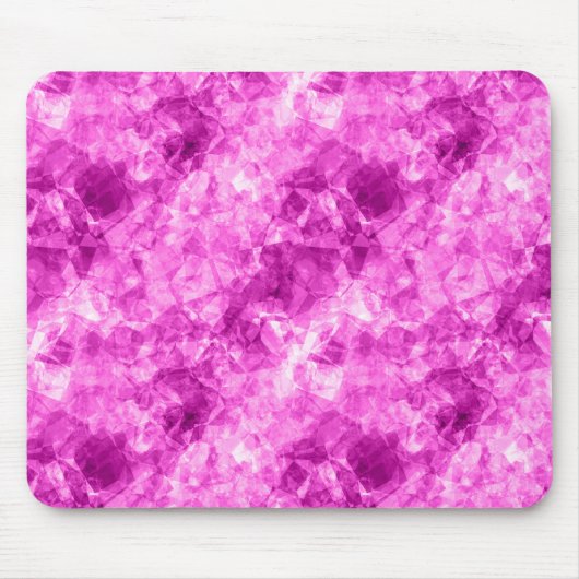 Pink Crumpled Textur Mousepad (Vorne)