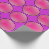 Pink Crystal Ball Geschenkpapier (Ecke)