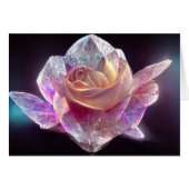 Pink Crystal Blume (Vorderseite (Horizontal))