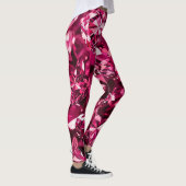 Pink Crystal Diamond Hearts Leggings (Rechts)