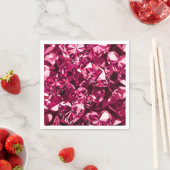 Pink Crystal Diamond Hearts Serviette (Beispiel)