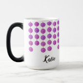Pink Crystal Strands - Personalisierte Mug Verwandlungstasse (Links)