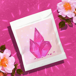 Pink Crystals Fvor Bags für Prinzessin Birthday Geschenktütchen