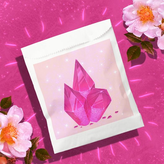 Pink Crystals Fvor Bags für Prinzessin Birthday Geschenktütchen