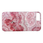 Pink Crystals Geode Case-Mate iPhone Hülle (Rückseite (Horizontal))