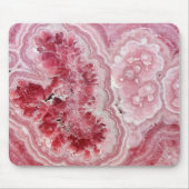 Pink Crystals Geode Mousepad (Vorne)