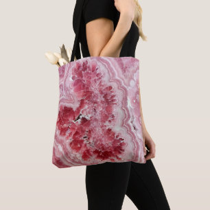 Pink Crystals Geode Tasche
