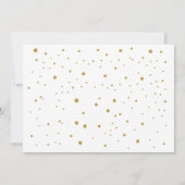 Pink Cupcake 1st Birthday Einladung - Sweet Girl (Rückseite)