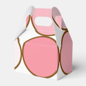 Pink Cupcake and Dots Geschenkschachtel (Rückseite)