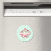 Pink Cupcake Bäckerei Küche Magnet (In Situ (Geschirrspüler))