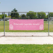 Pink Cupcake Banner (Insitu)