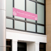 Pink Cupcake Banner (Äußeres Gebäude)