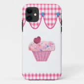 Pink Cupcake Case-Mate iPhone Hülle (Rückseite)