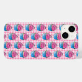 Pink Cupcake Case-Mate iPhone Hülle (Rückseite (Horizontal))