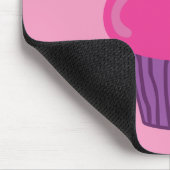 Pink Cupcake Mousepad (Ecke)