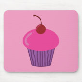 Pink Cupcake Mousepad (Vorne)