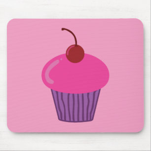 Pink Cupcake Mousepad
