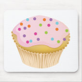 Pink Cupcake Mousepad (Vorne)