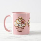 Pink Cupcake Mug Tasse (Links)
