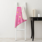 Pink Cupcake Muster Sherpadecke (Beispiel)