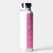 Pink Cupcake Muster Trinkflasche (Rechts)