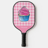 Pink Cupcake Pickleball Schläger (Rückseite)