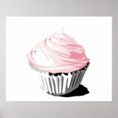 Pink Cupcake Poster (Vorne)