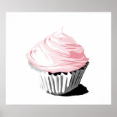 Pink cupcake poster (Vorne)